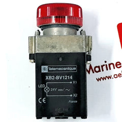 Telemecanique Xb2 Bv1214 Led Red Pilot Light 24V 061082