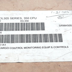 Automation Plc Dl305 Series 350 Cpu D3-350 Central Processor Circuit Board