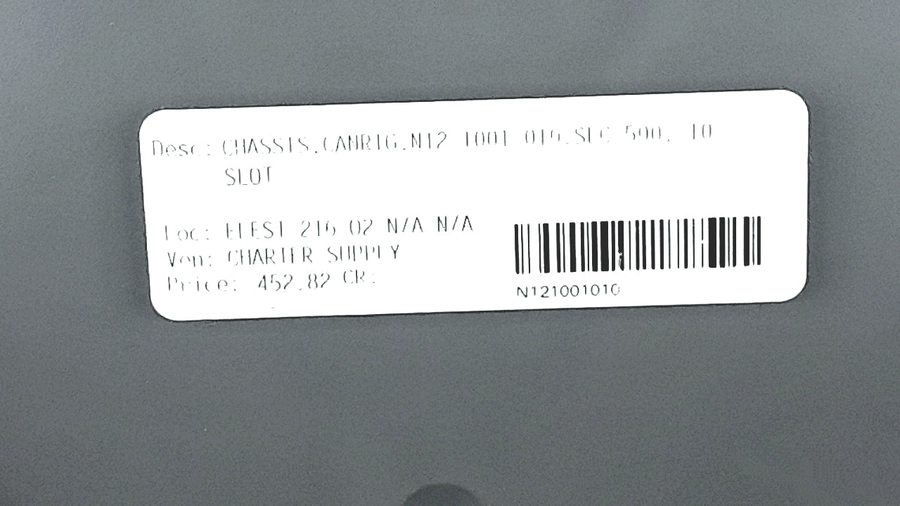 Allen-bradley 1746-a10 Slc 500 10-slot Rack