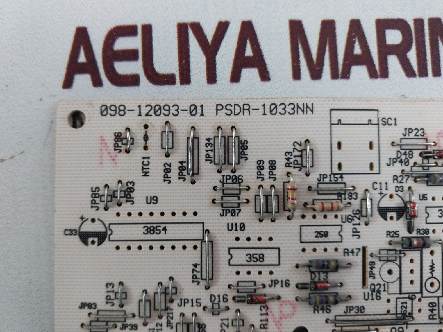 098-12093-01 Psdr-1033Nn Pcb Card