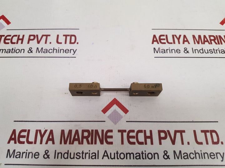 0,5 40A 60 Mv Shunt