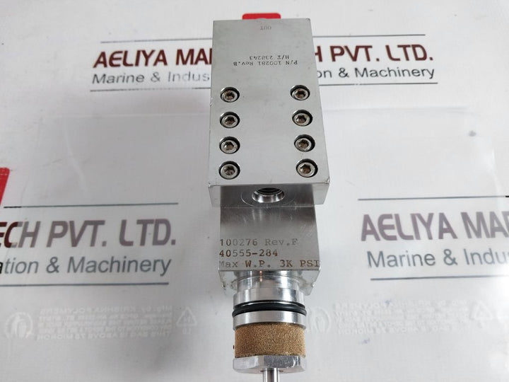 100276 Rev.F Shear Seal Valve