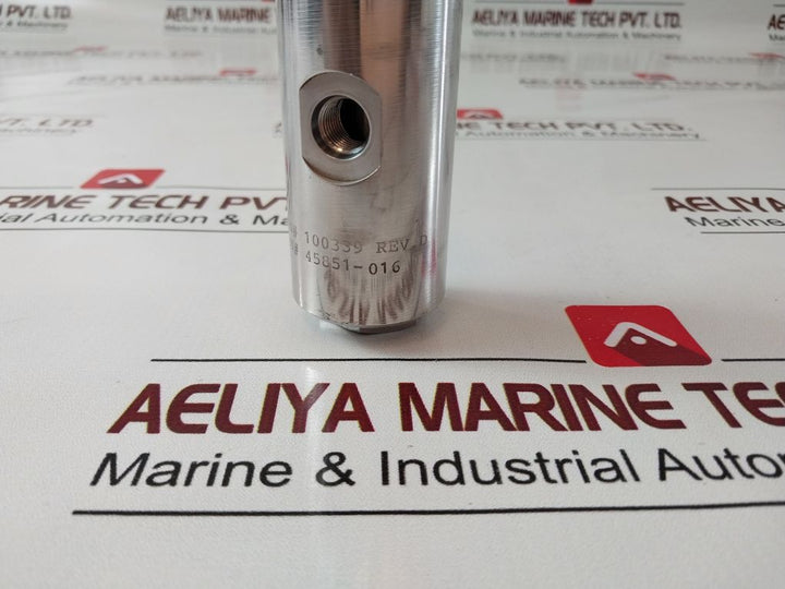 Oceaneering 100339 Rev D Valve
