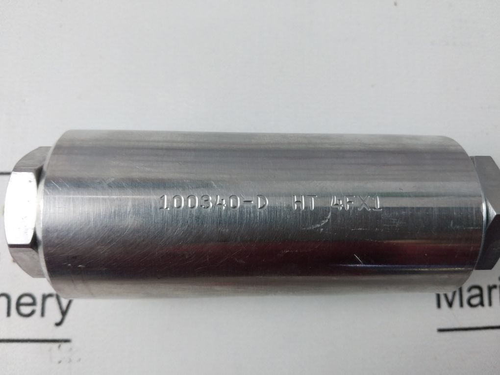 100340-d Shuttle Valve 10039 Rev. D