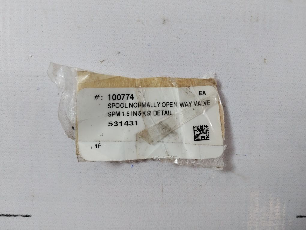 100774 Rev Ac Spool Normally Open Way Valve