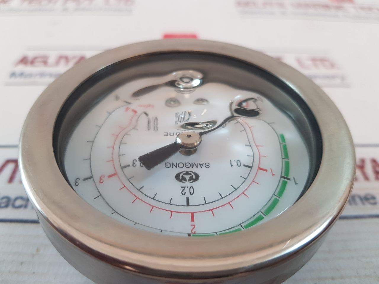 Myungsung Hyoda 0-0.4 Mpa Pressure Gauge 0-4 Bar