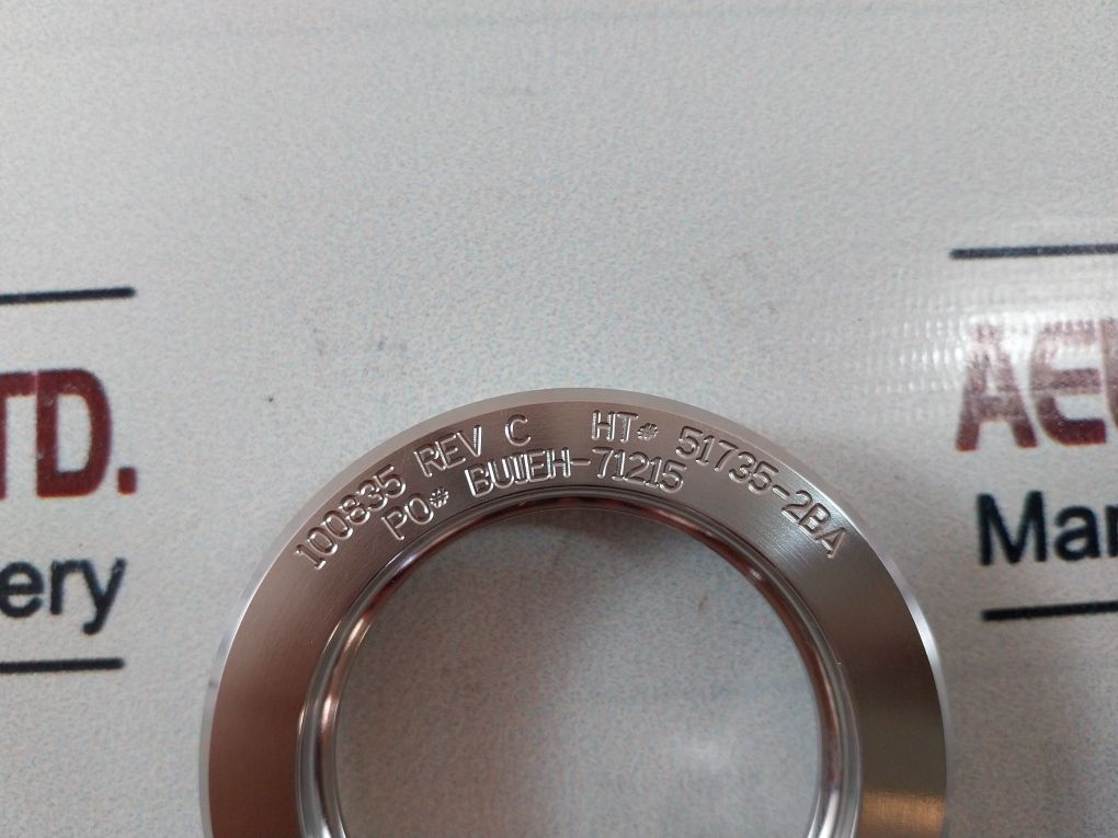 100835 Rev C Retainer Seal Check Valve 1.5-in 5K