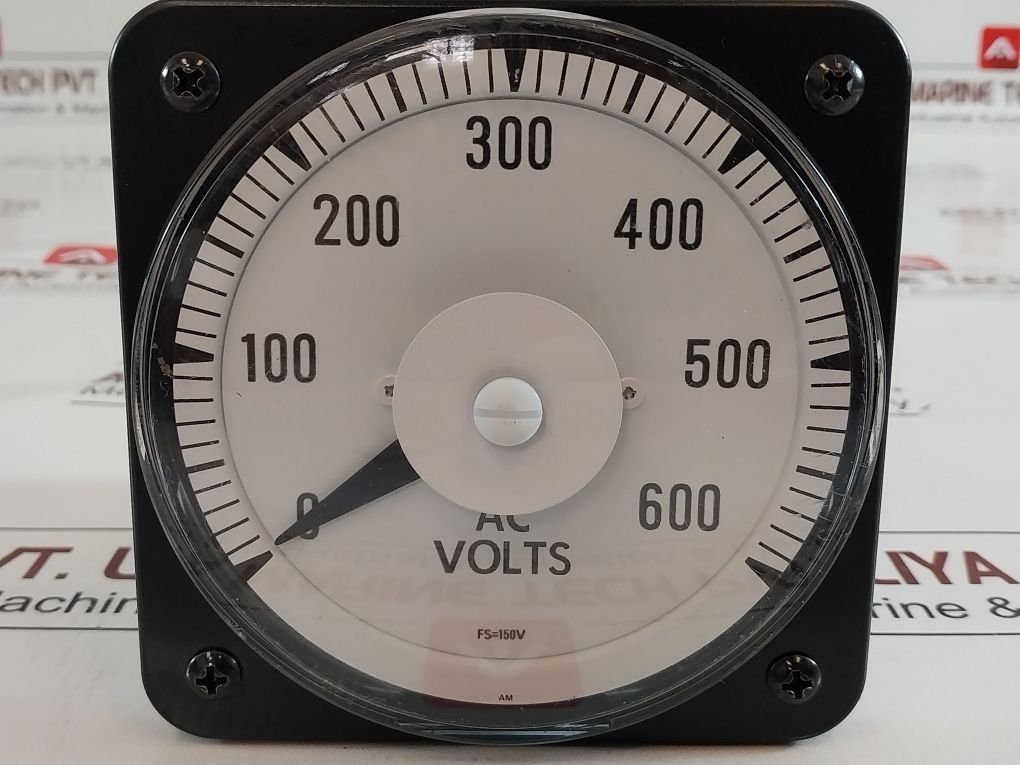 Yokogawa 103021Pzsj Volt Meter 0-600 Volts