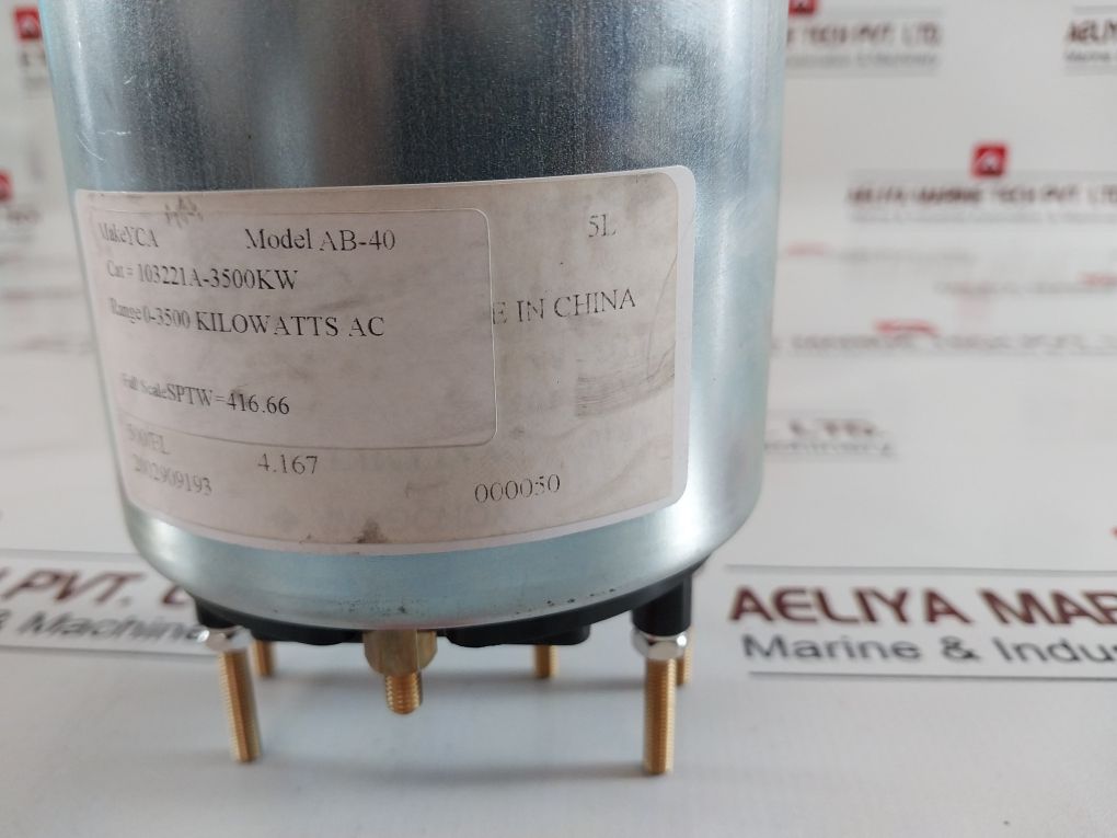 Ab-40 0-3500 Kilowatts Meter 103221A-3500Kw