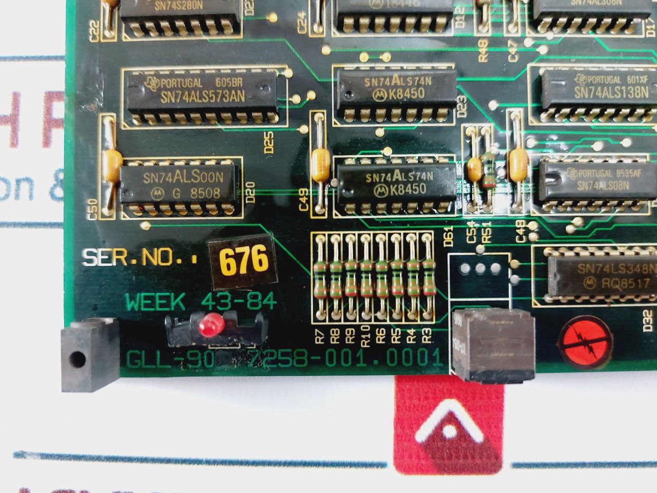 Autronica 7258-001.0001 Printed Circuit Board