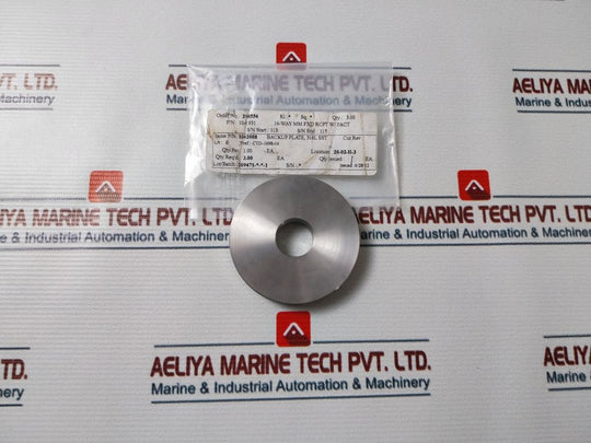 1041931 Backup Plate 316L Sst 1042008
