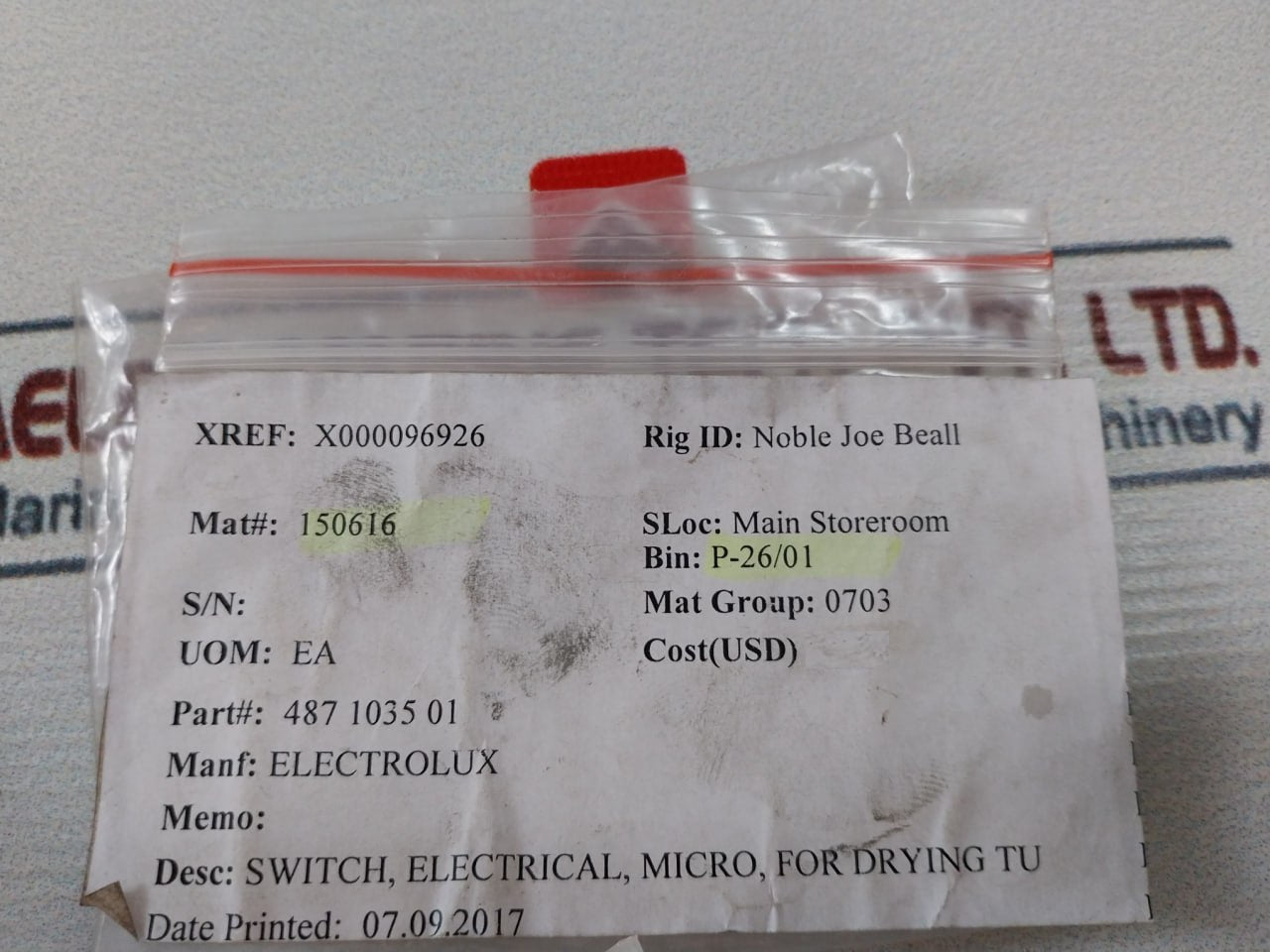 Bitron N8 8(2)/250~Micro Switch