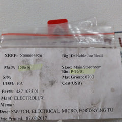 Bitron N8 8(2)/250~Micro Switch