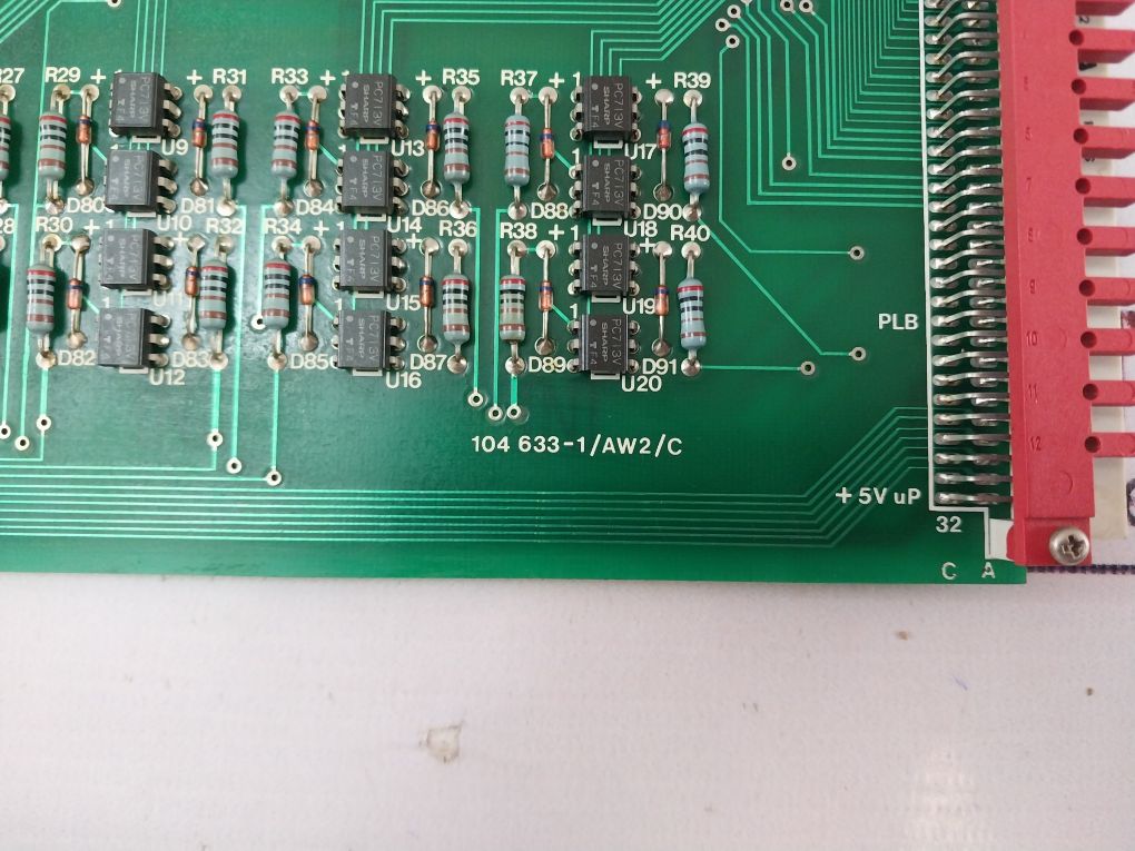 104 632/Aw1C/C Printed Circuit Board 104 633-1/Aw2/C