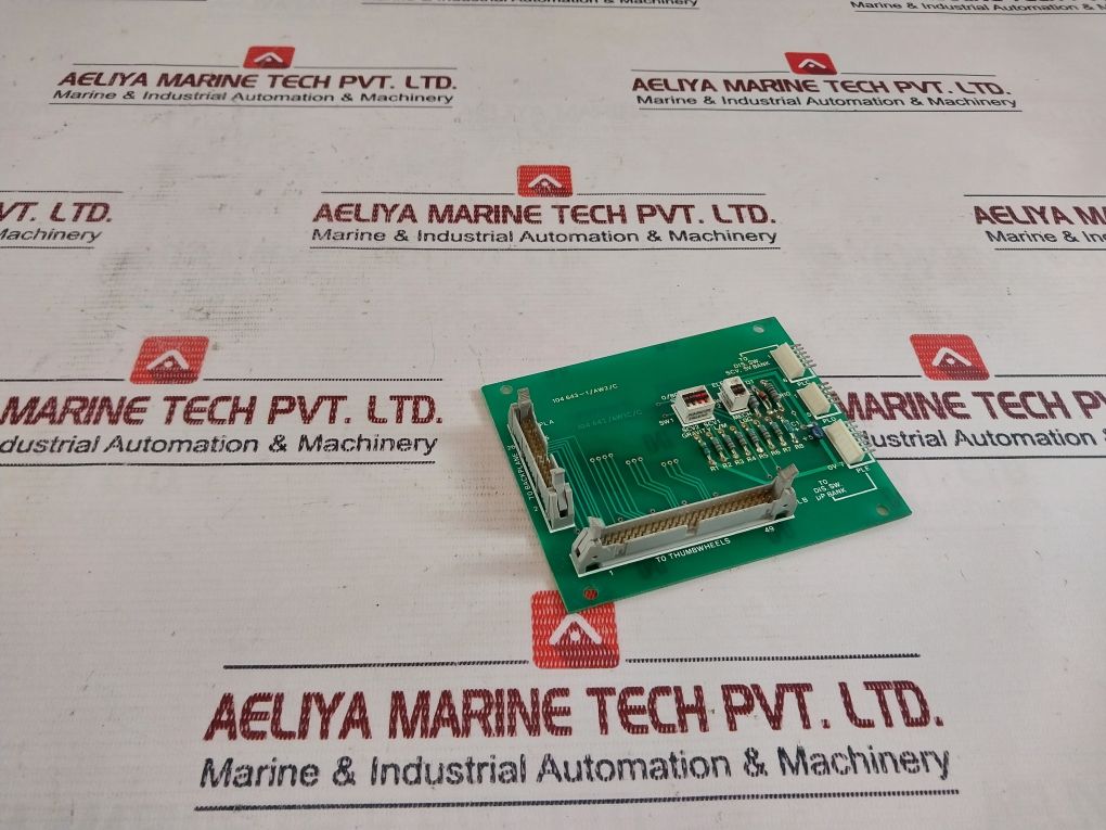 104 643-1 /Aw2/C 104 642/Aw1C/C Control Card