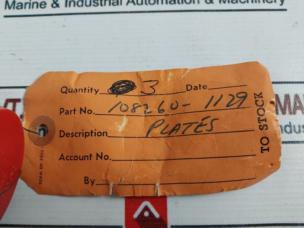 108260-1129 Plate Cover