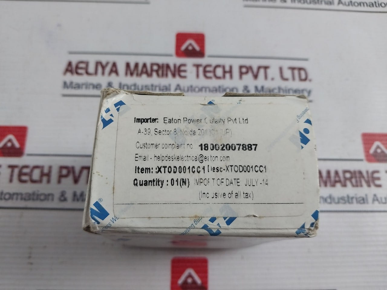 Eaton Xtod001Cc1 Thermal Overload Relay 690 V