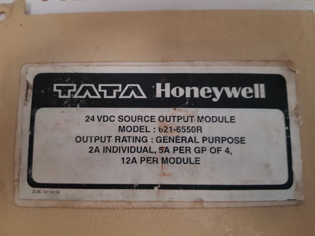Tata Honeywell 621-6550R 24 Vdc Source Output Module