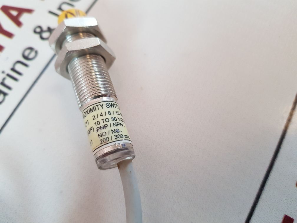 10 To 30 Vdc Proximity Switch