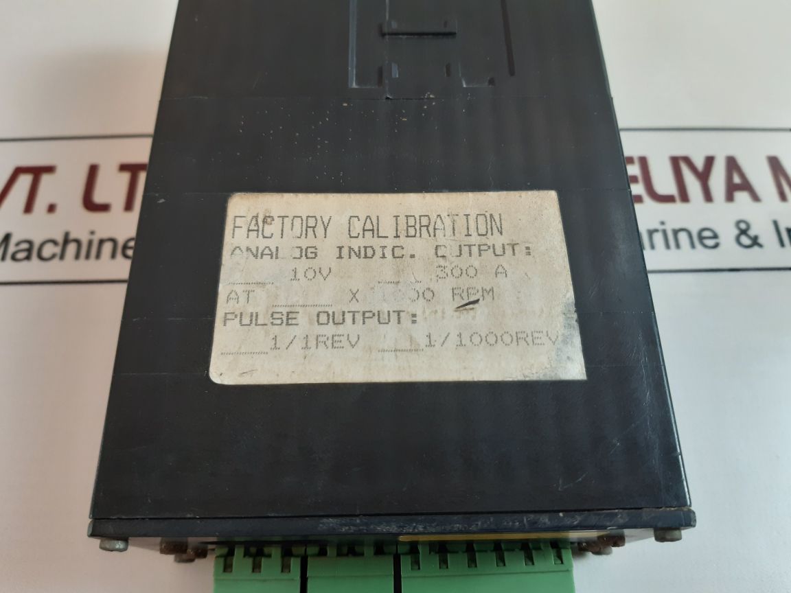 10V 300A Analog Indic. Output
