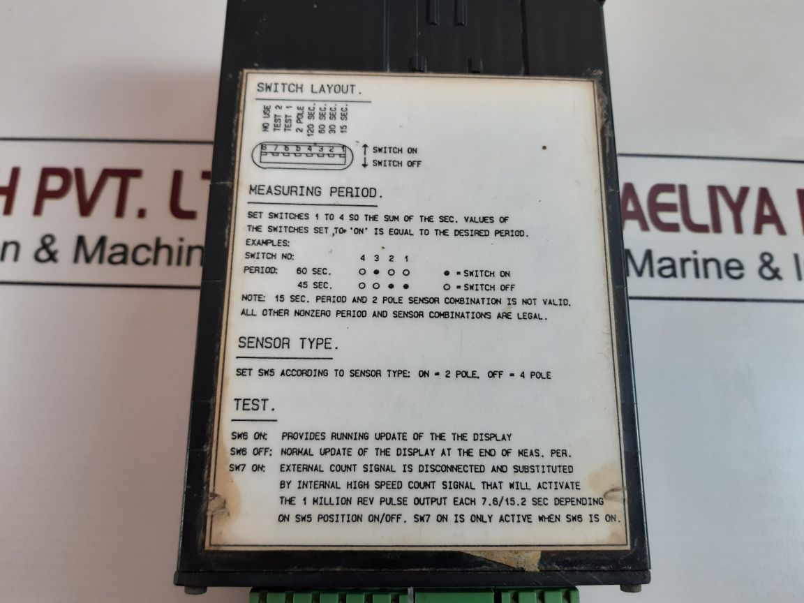 10V 300A Analog Indic. Output
