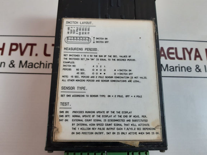 10V 300A Analog Indic. Output

