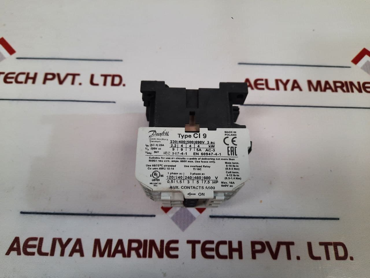 Danfoss Cl9 Contactors New