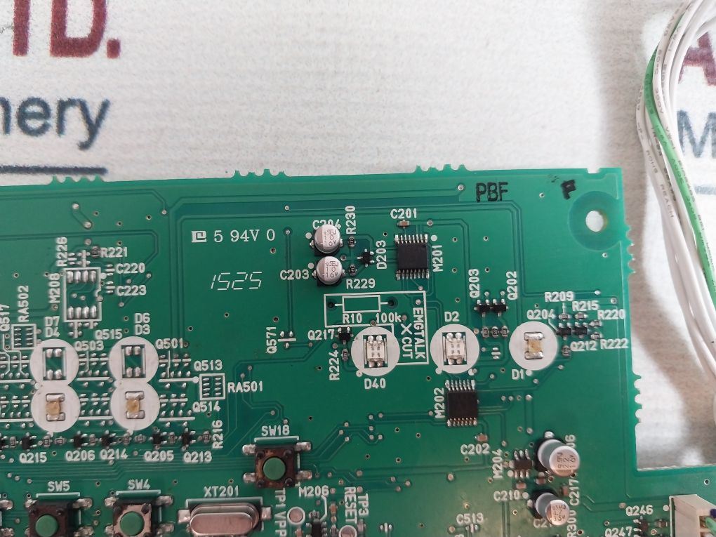 115-27-101-2B Cpu Pcb Card