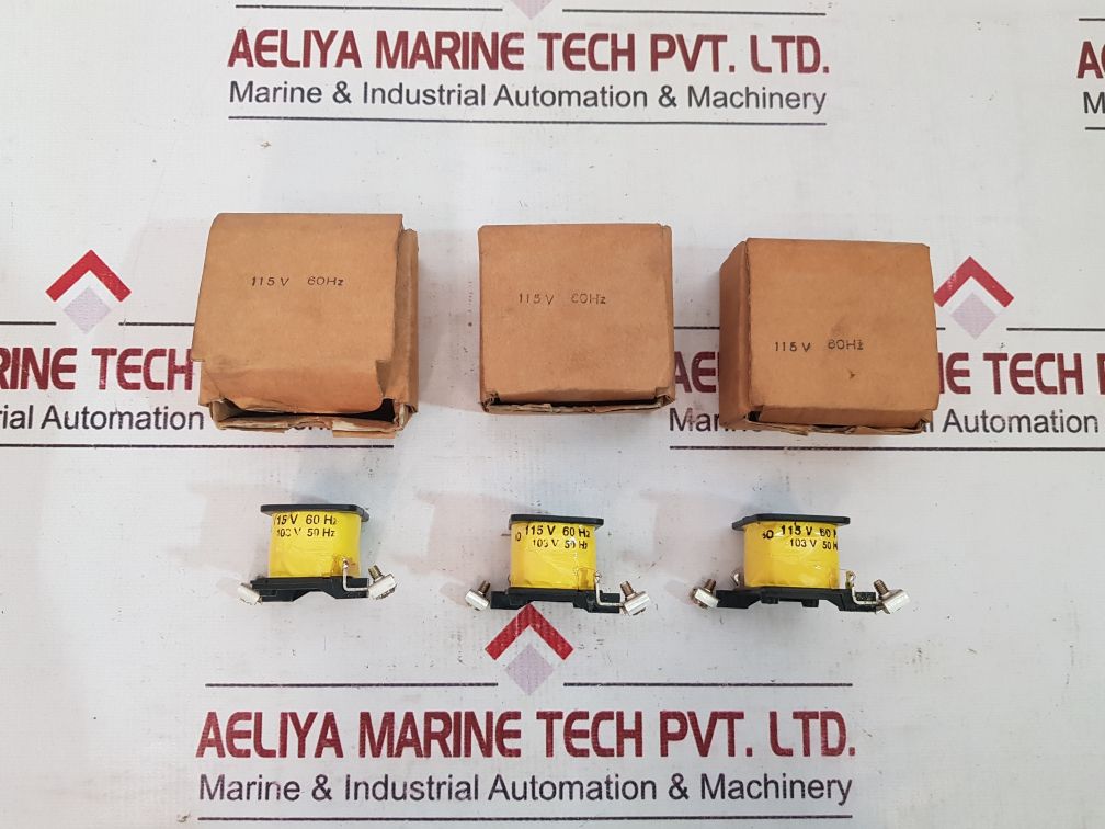 Set Of 3X 115V 60Hz Coil
