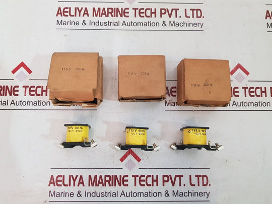 Set Of 3X 115V 60Hz Coil
