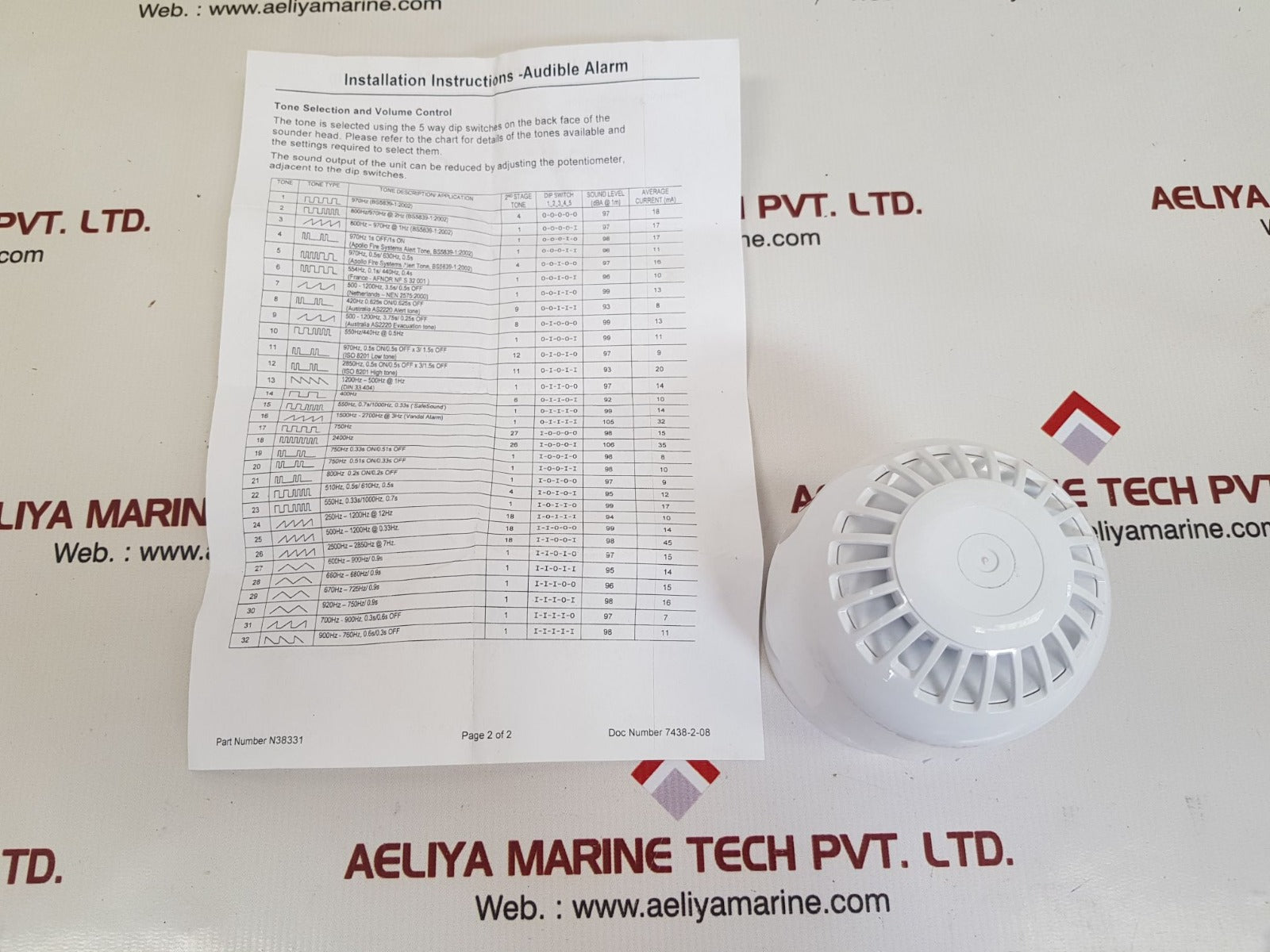klaxon pss-0050 sounder 4-41ma
