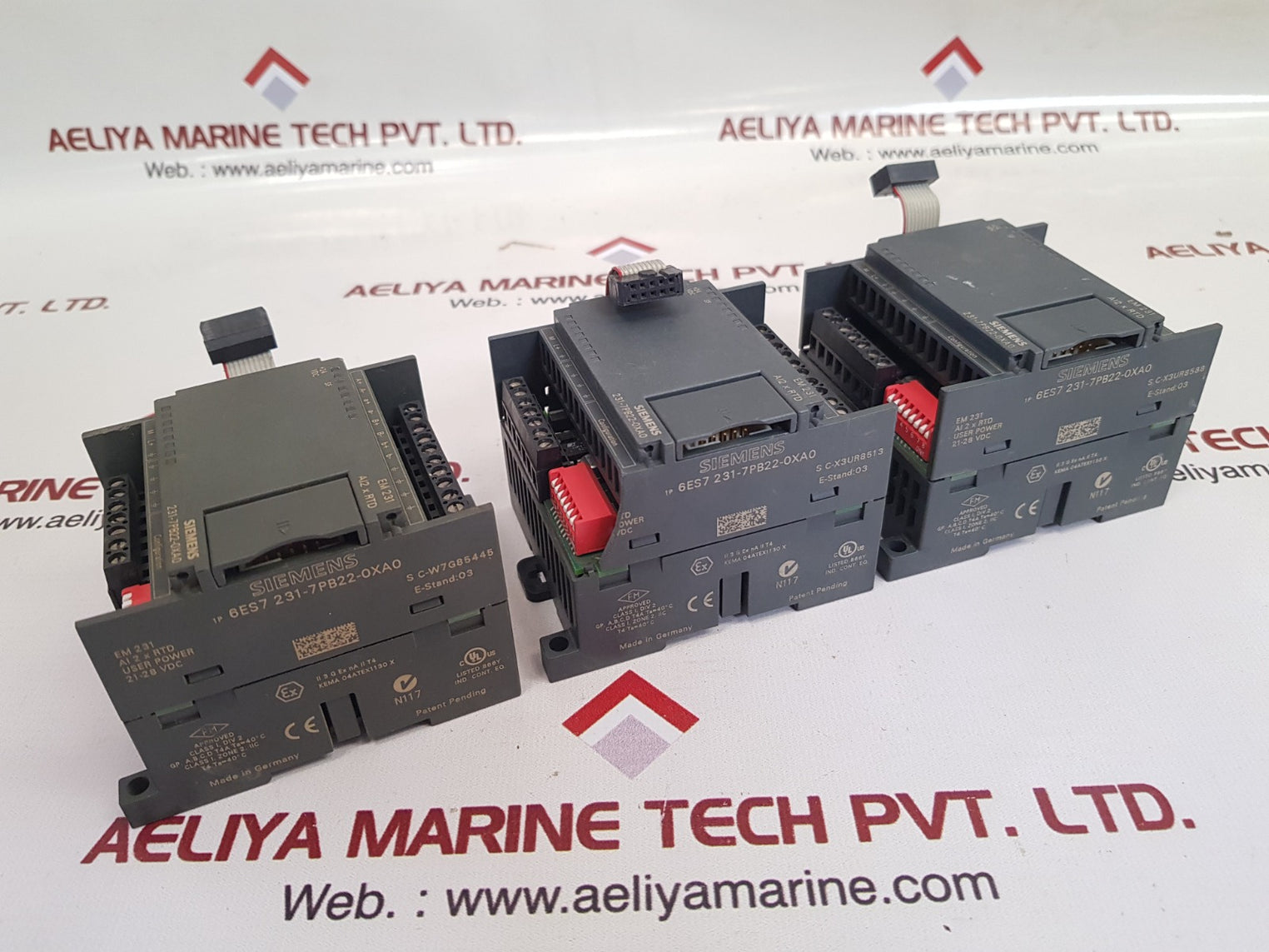 Siemens 1P 6Es7 231-7Pb22-0Xa0 Analog Input Module