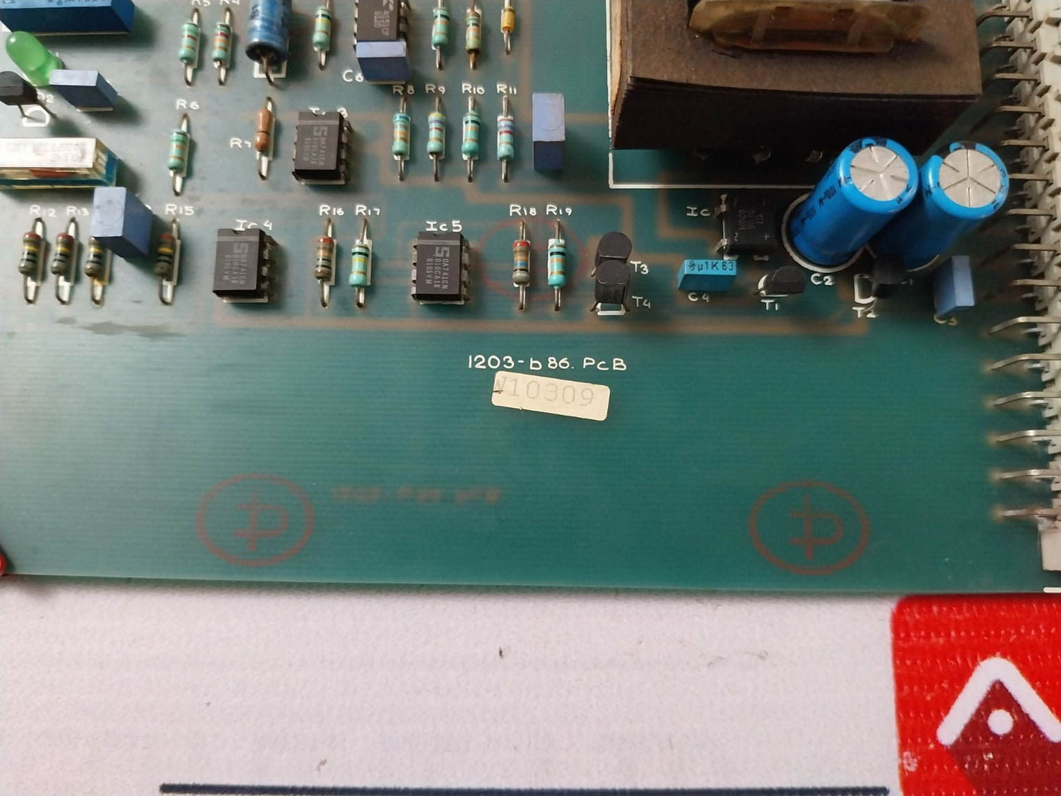 1203-b86. Pcb W10309