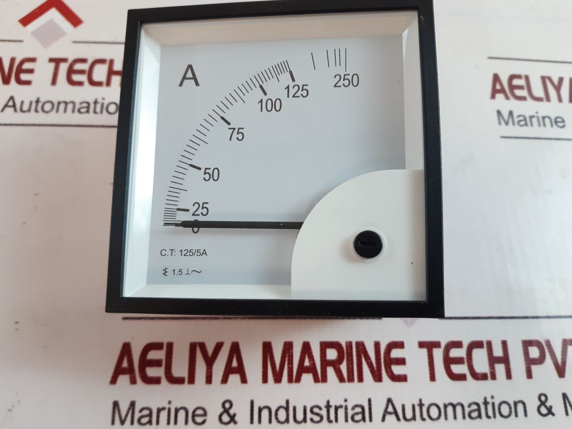 940098 Ammeter 0 To 125 A 250

