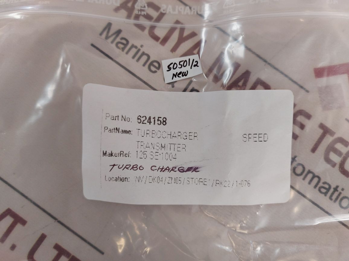 125 Se 1004 Turbocharger Speed Transmitter