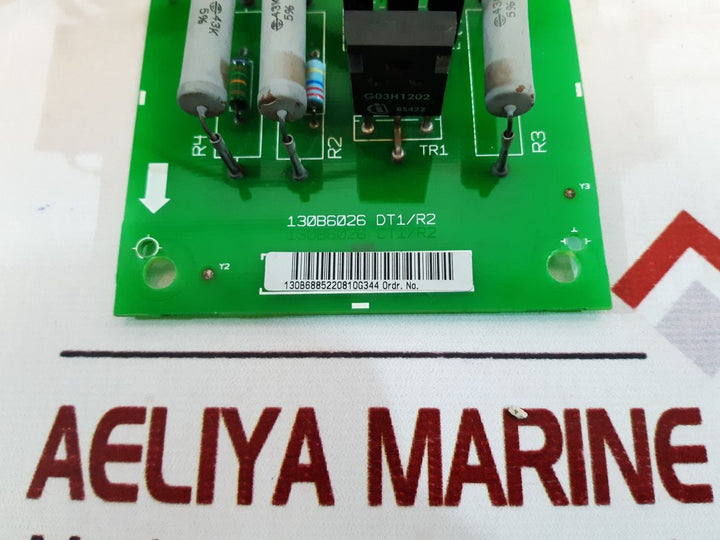 Danfoss 130b6026 dt1/r2 inverter charging current limiting board 