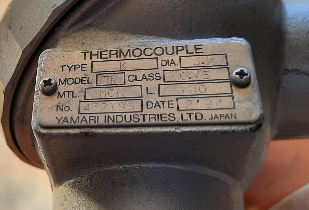 Yamari industries thermocouple