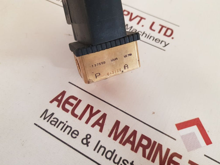 137558 Wwa W27Mn Solenoid Valve Coil
