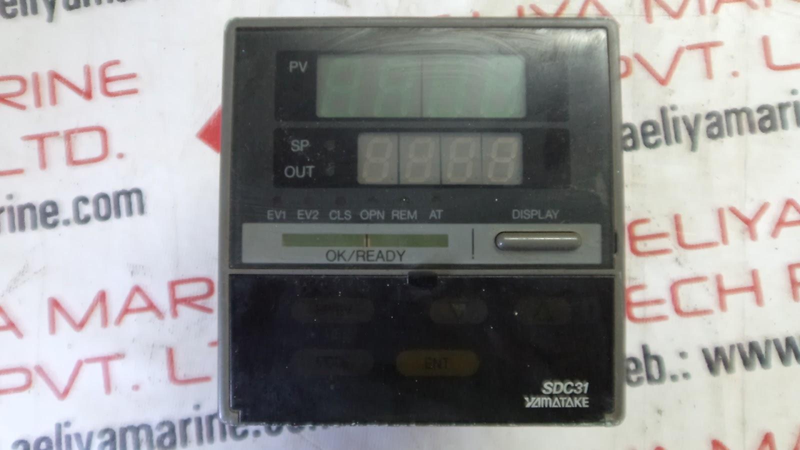 YAMATAKE SDC31 - C312GA000300 TEMPERATURE METER