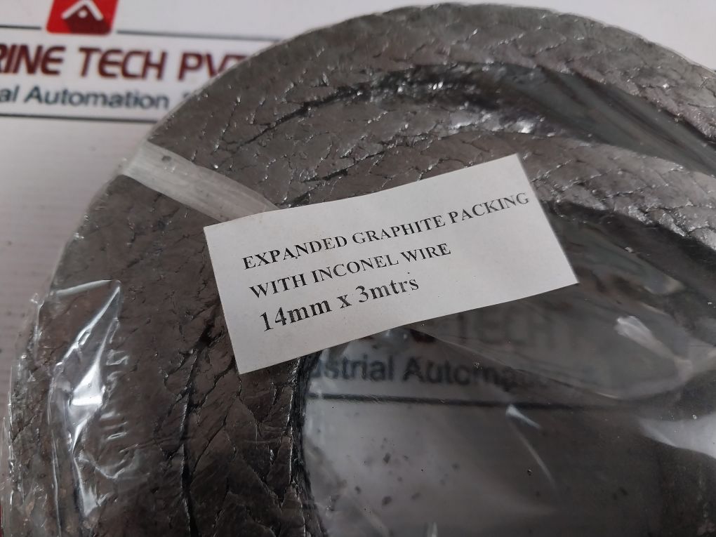 14Mm X 3Mtrs Expanded Graphite Packing With Inconel Wire Con-4832.0138
