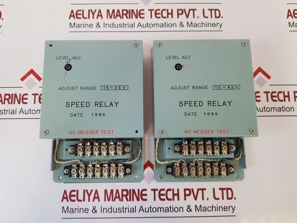 15-45 V Speed Relay
