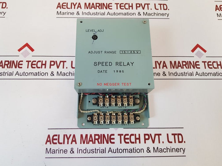 15-45 V Speed Relay