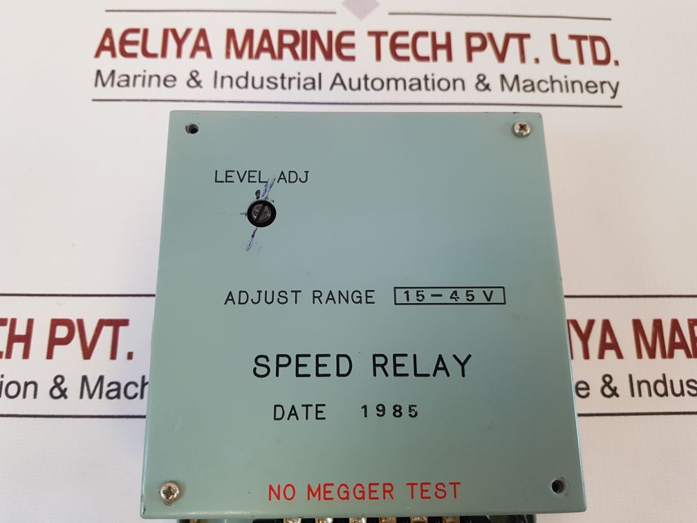 15-45 V Speed Relay