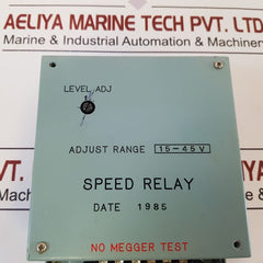 15-45 V Speed Relay