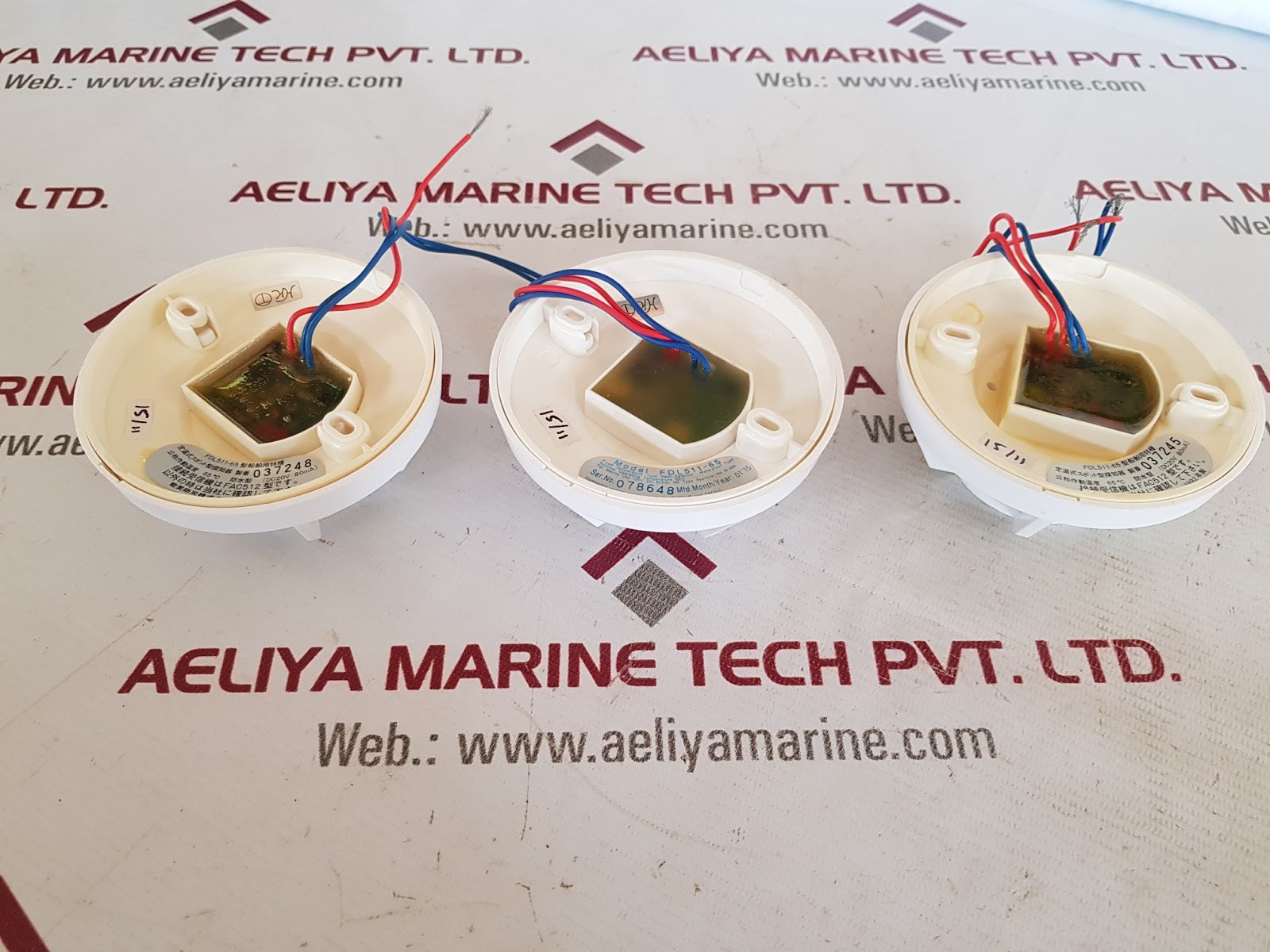 Nohmi bosai fdl511-65 heat detector dc20v 80ma 65'c