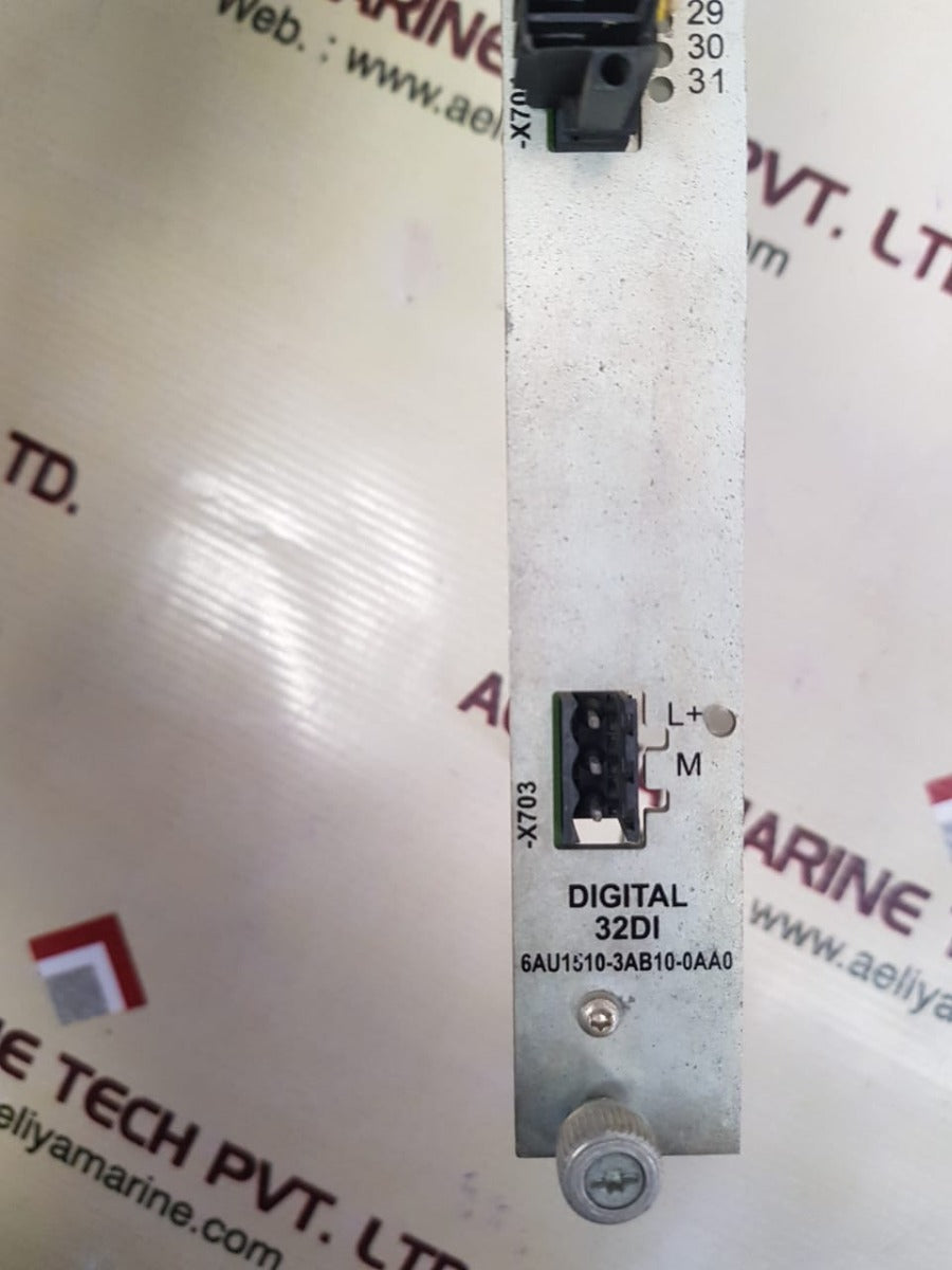 Siemens digital 32di 6au1510-3ab10-0aa0 module 