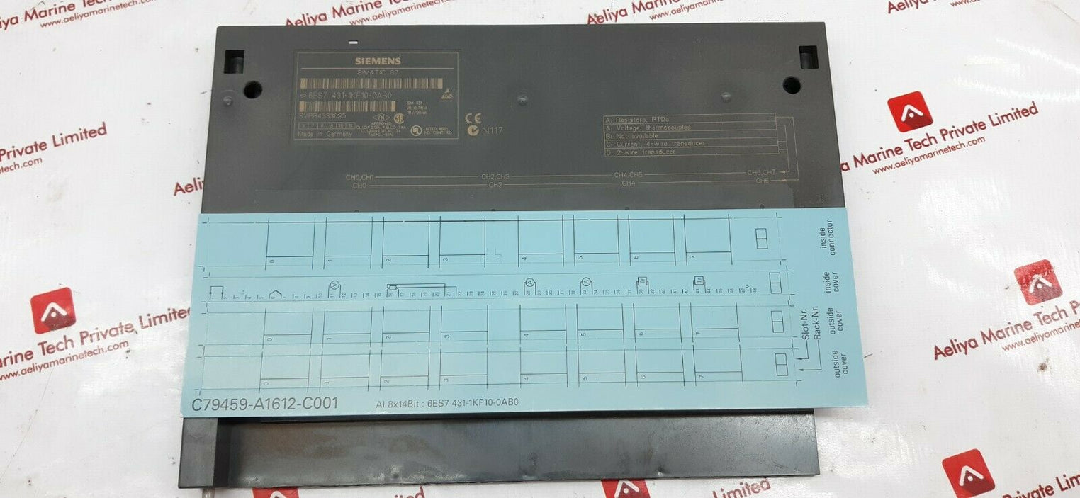 SIEMENS SIMATIC S7 1P 6ES7 431-1KF10-0AB0 MODULE