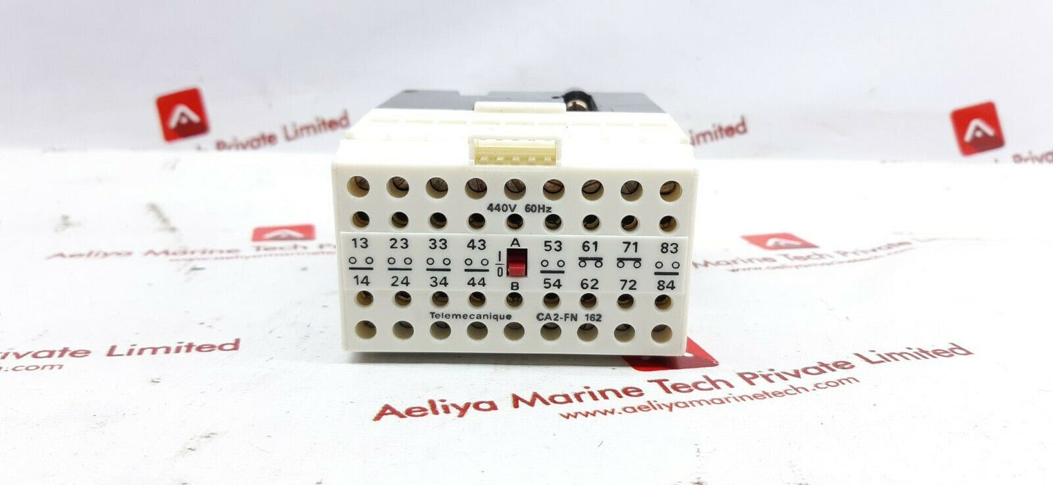 Telemecanique ca2-fn 162 relay 440v 60hz used