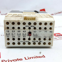 Telemecanique ca2-fn 162 relay 220v 60hz
