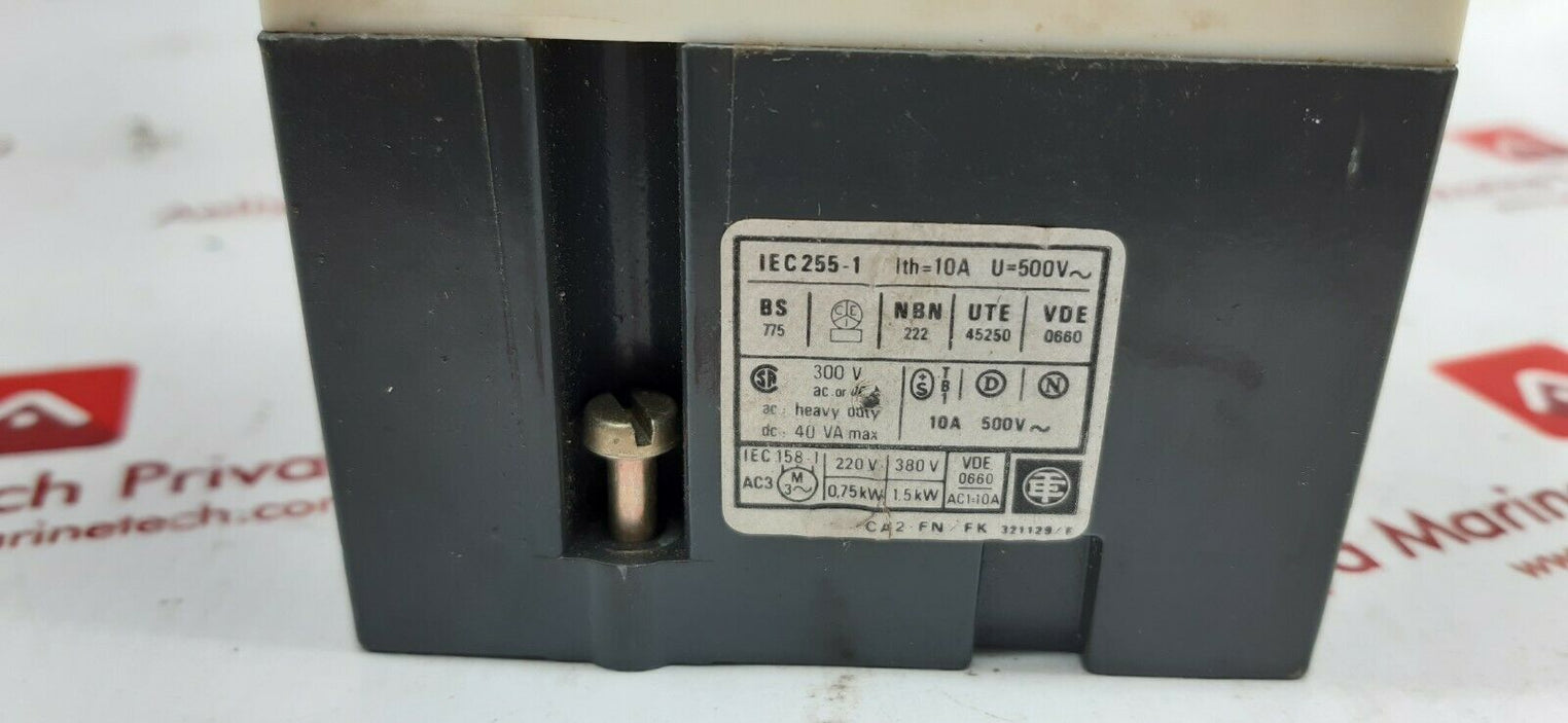 Telemecanique ca2-fn 162 relay 220v 60hz